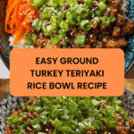 Ground Turkey Teriyaki Rice Bowl Recipe