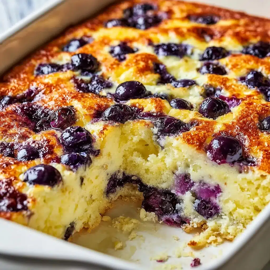 Blueberry Cottage Cheese Breakfast Bake Recipe - Recipe Image