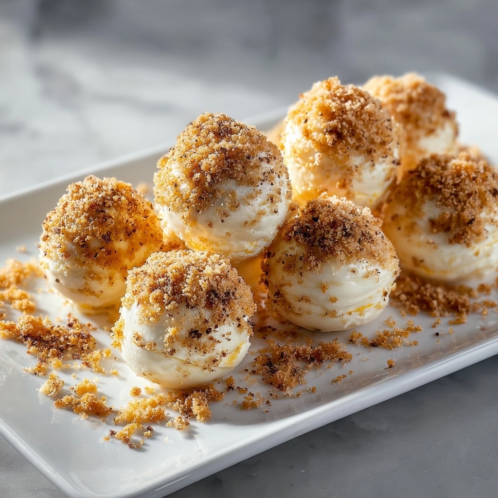 No-Bake Pumpkin Cheesecake Balls Recipe - Recipe Image
