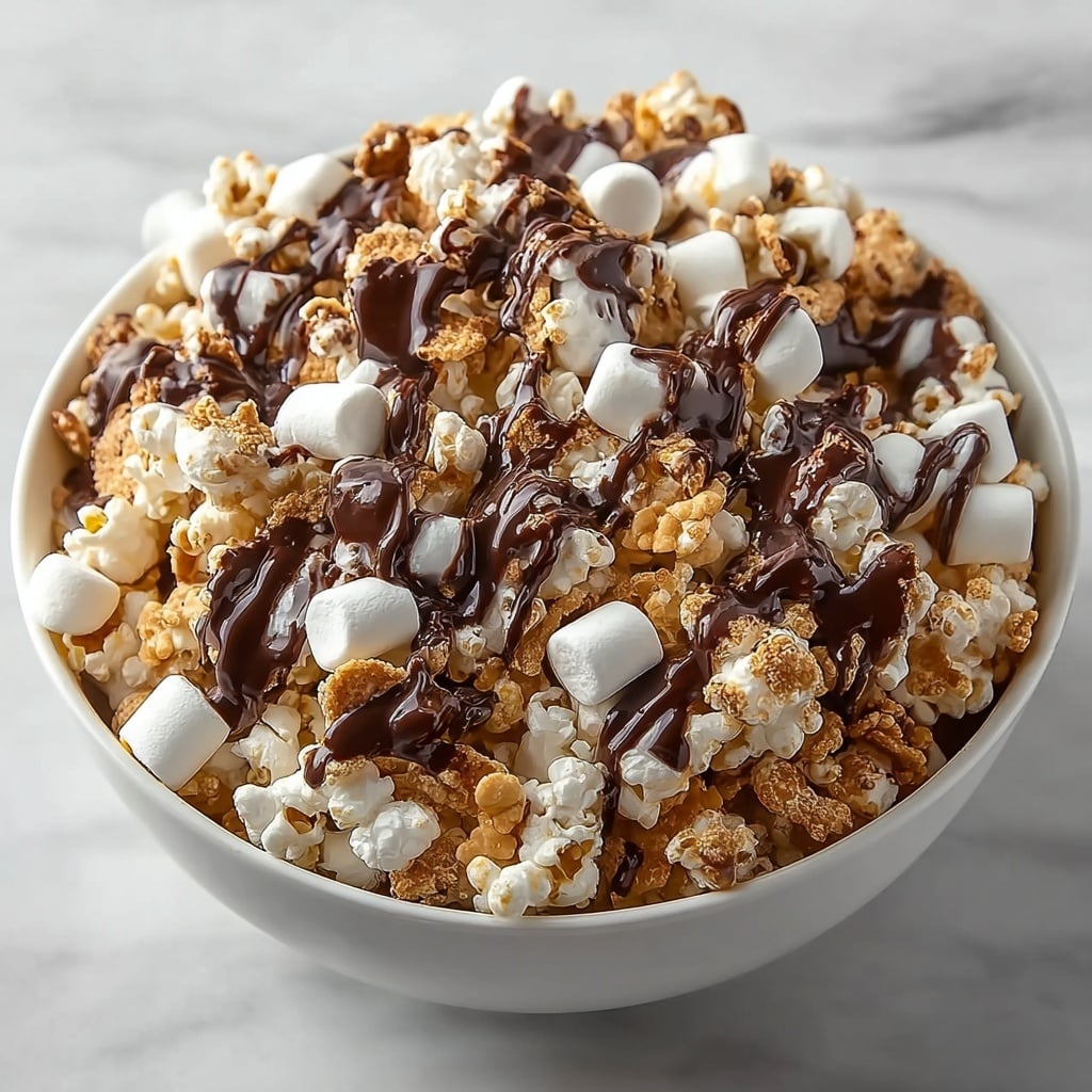 S’Mores Popcorn Recipe - Recipe Image