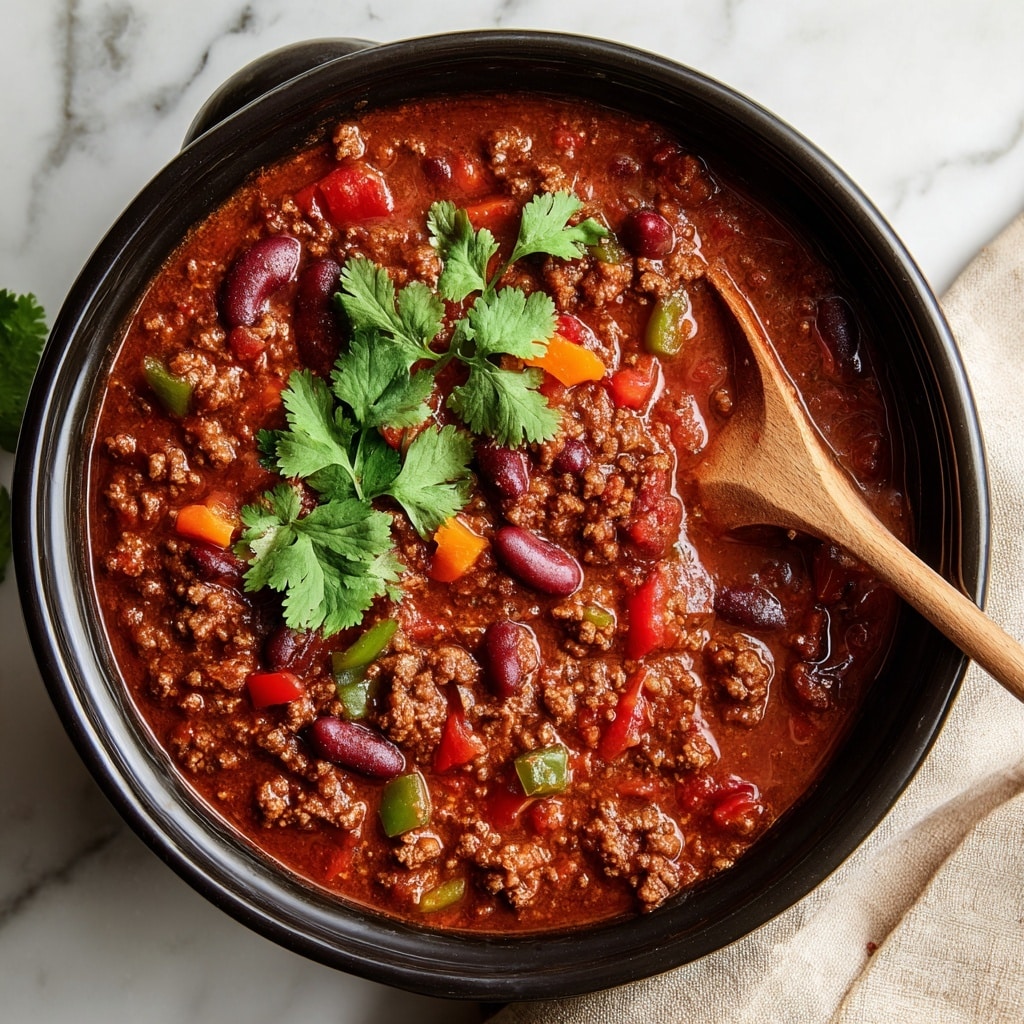 Crockpot Beef Chili Recipe - Recipe Image