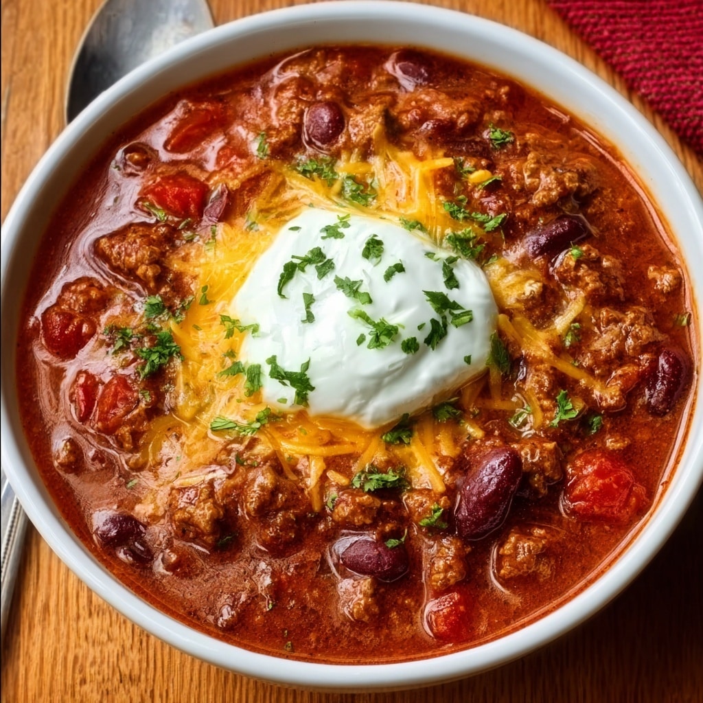 Crockpot Beef Chili Recipe - Recipe Image