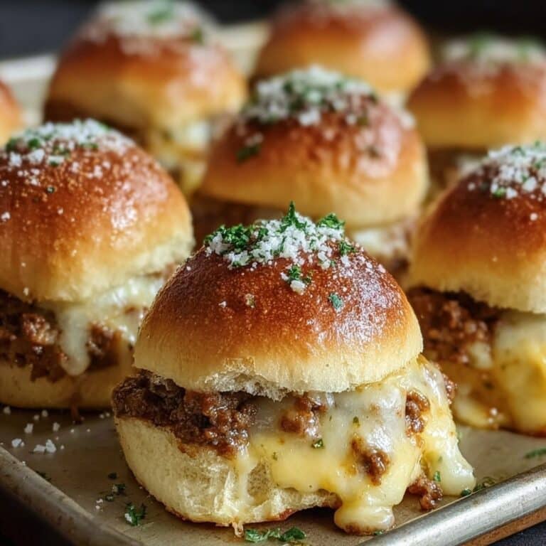 garlic parmesan cheesburger bombs Recipe
