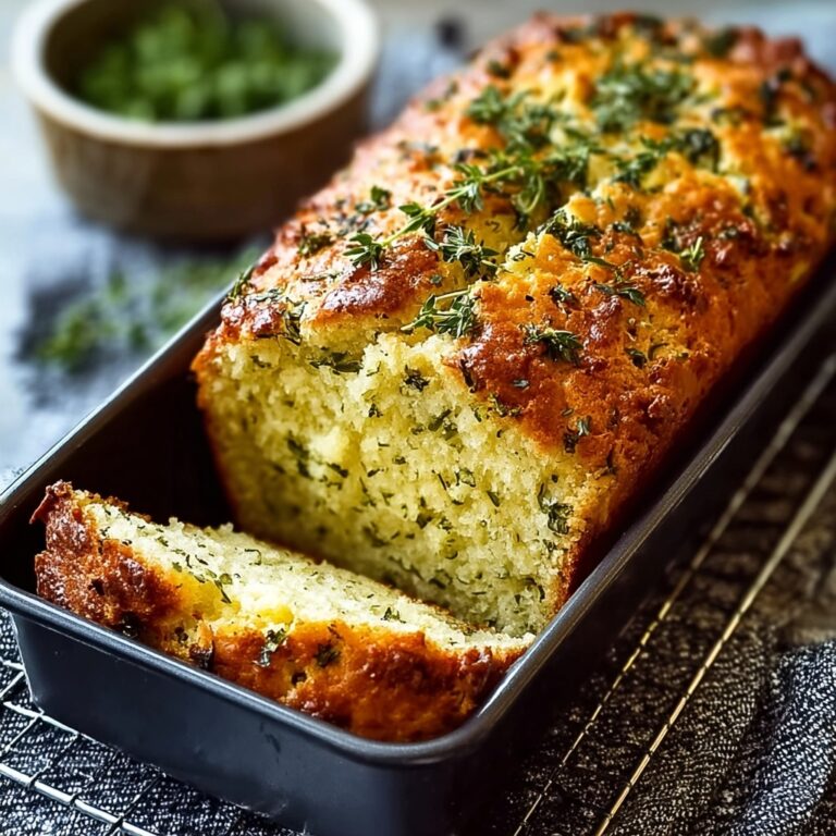 Herb and Cheese Quick Bread: Bake It in No Time! Recipe
