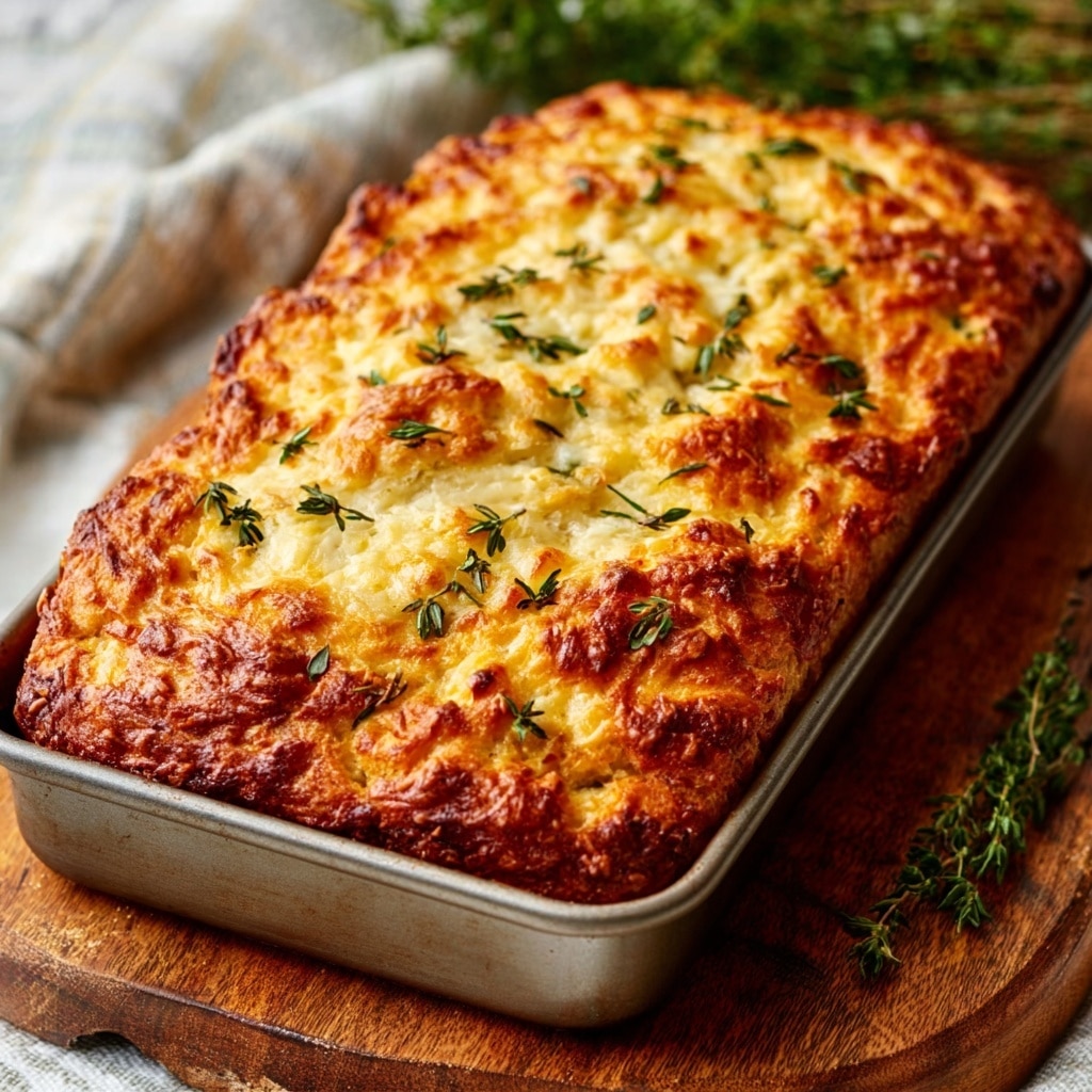 Herb and Cheese Quick Bread: Bake It in No Time! Recipe - Recipe Image