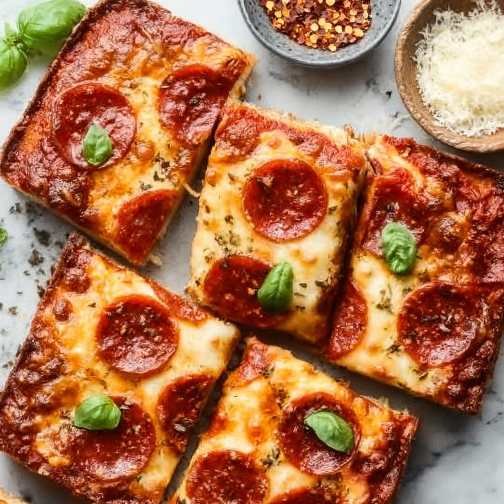 Bread Pizza Boats for Dinner Tonight! Recipe - Recipe Image