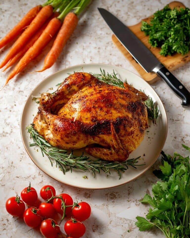 Juicy & Flavorful: Mastering the Art of Whole Roasted Chicken Recipe