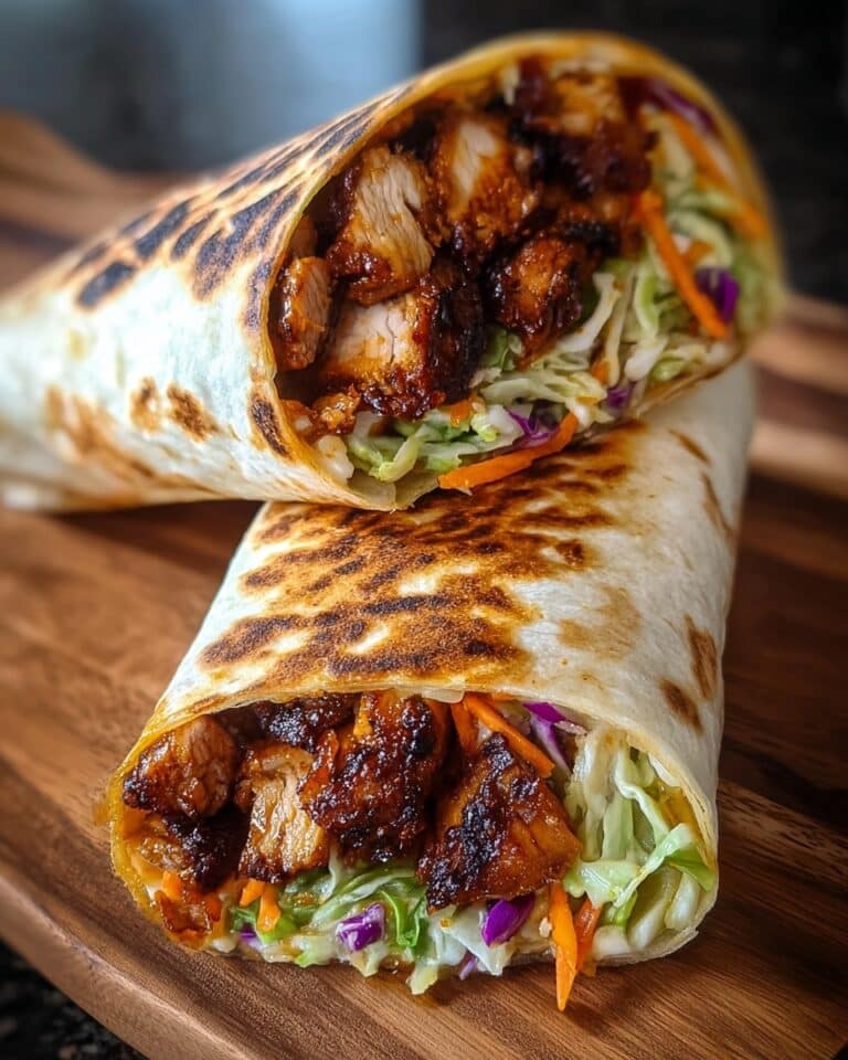 Teriyaki Chicken Wrap Recipe