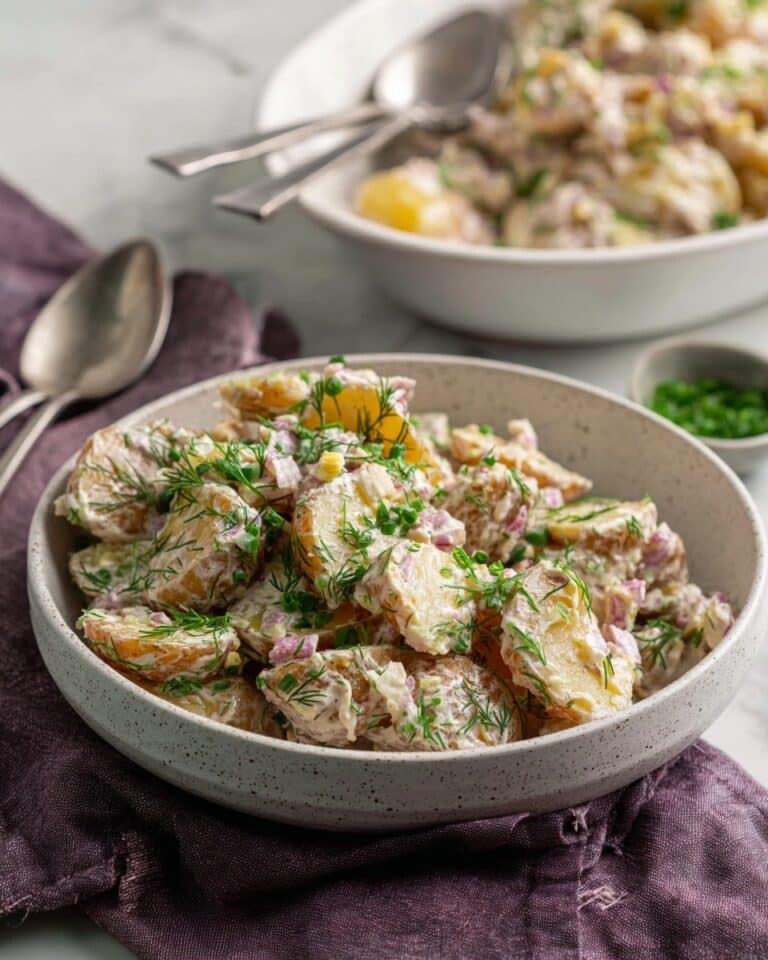 Crispy Smashed Potato Salad Recipe