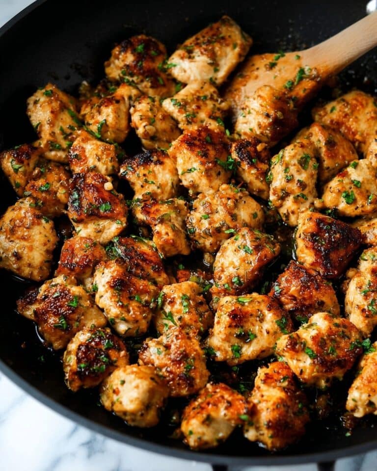 Garlic Butter Chicken Bites Recipe
