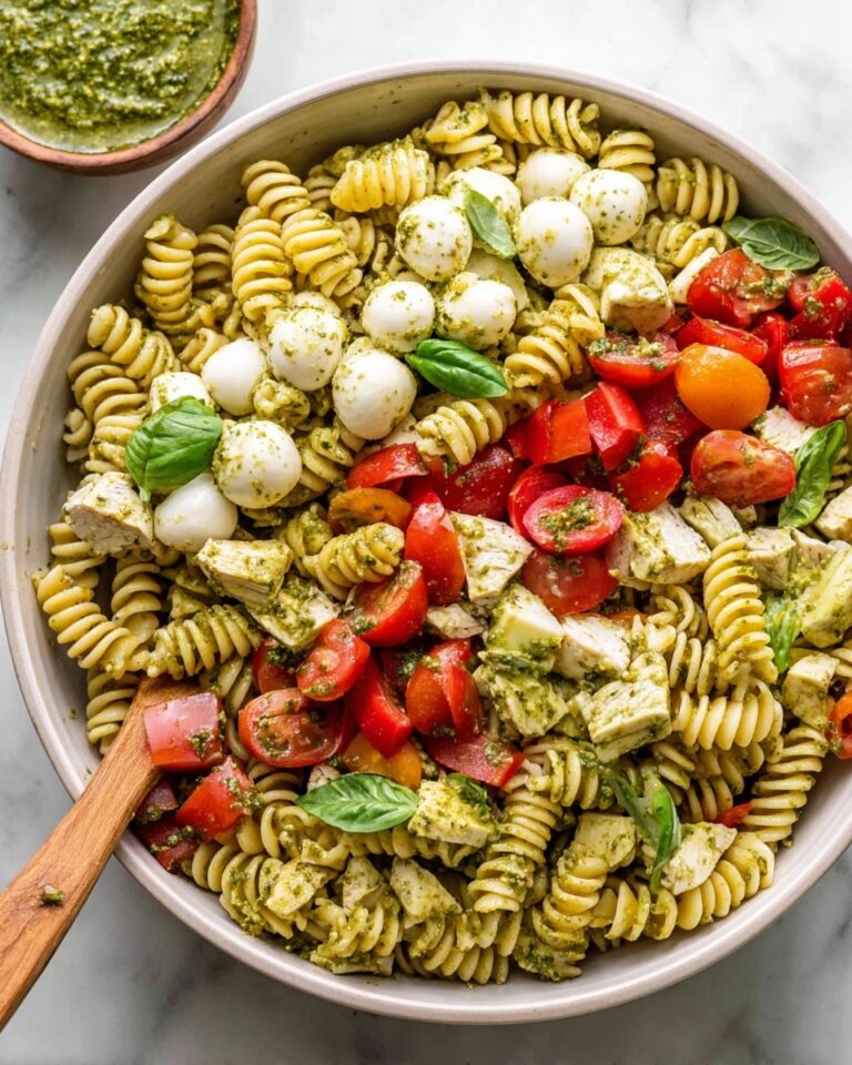 Chicken Pesto Pasta Salad Recipe