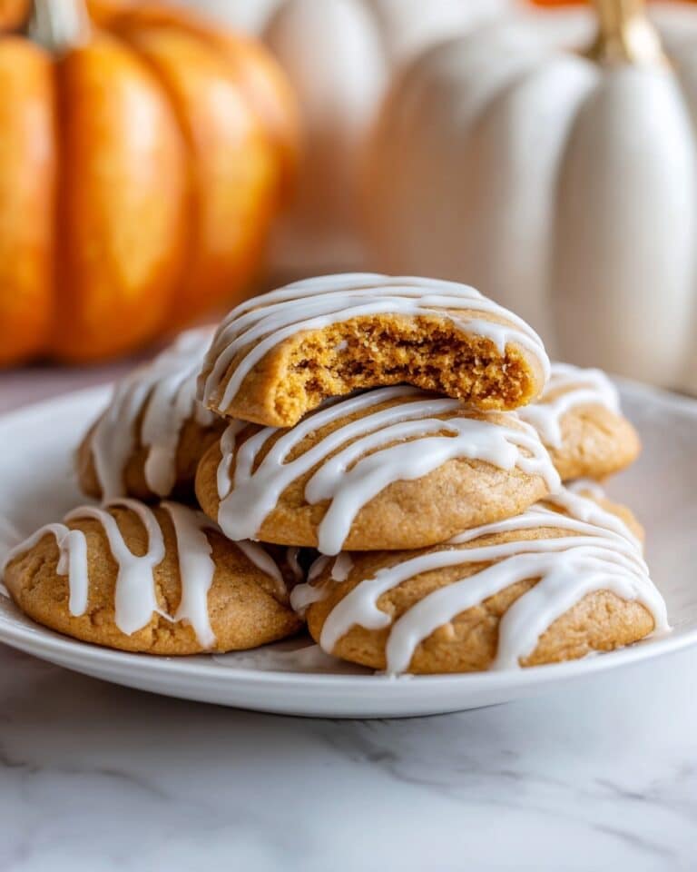 Iced Amish Pumpkin Cookies Recipe