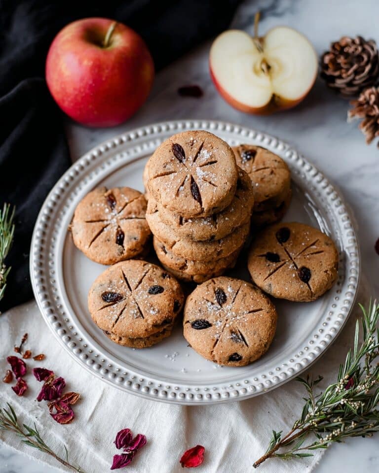 Soul Cakes with Cranberries and Apples Recipe