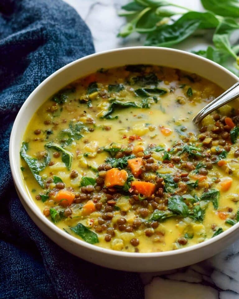 Vegan Curry Lentil Soup Recipe