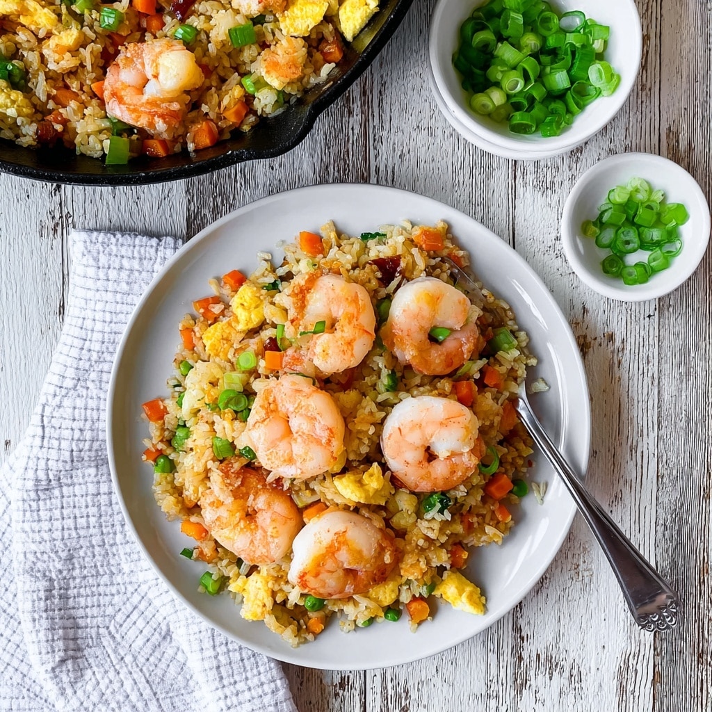 Cauliflower Fried Rice with Shrimp Recipe - Recipe Image