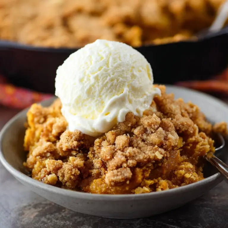 Pumpkin Crisp Recipe