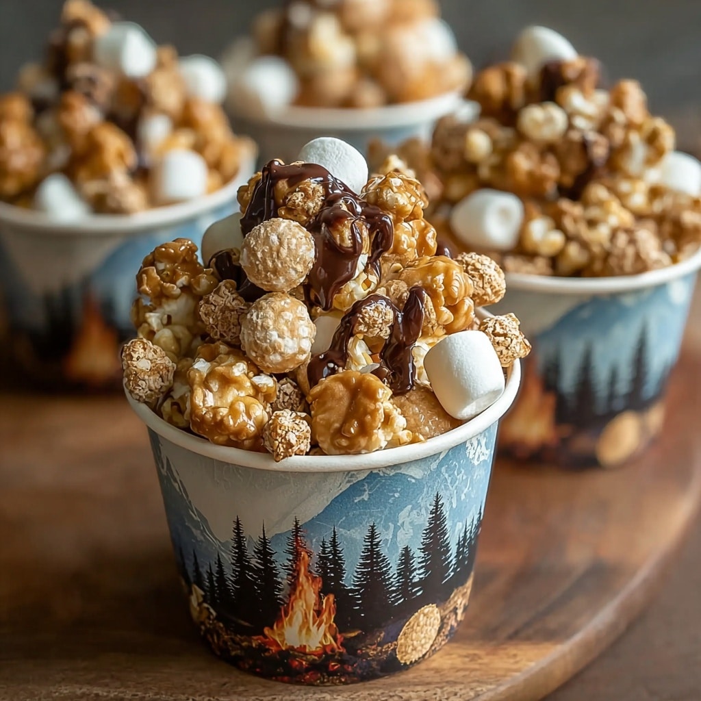 S’Mores Popcorn Recipe - Recipe Image