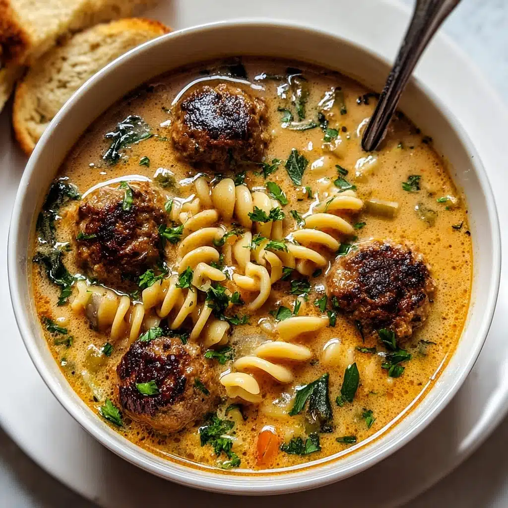 Italian Meatball Soup Recipe - Recipe Image