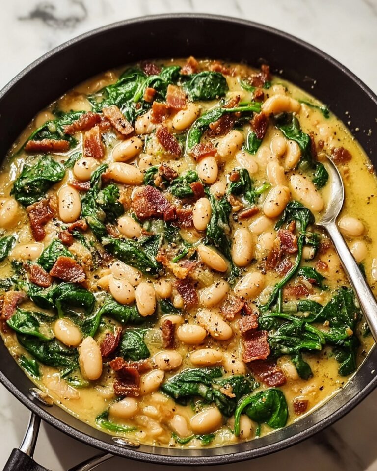 Marry Me White Bean & Spinach Skillet Recipe