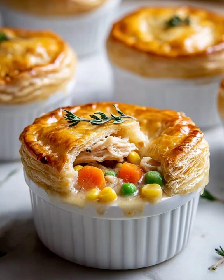 Mini Chicken Pot Pies Recipe