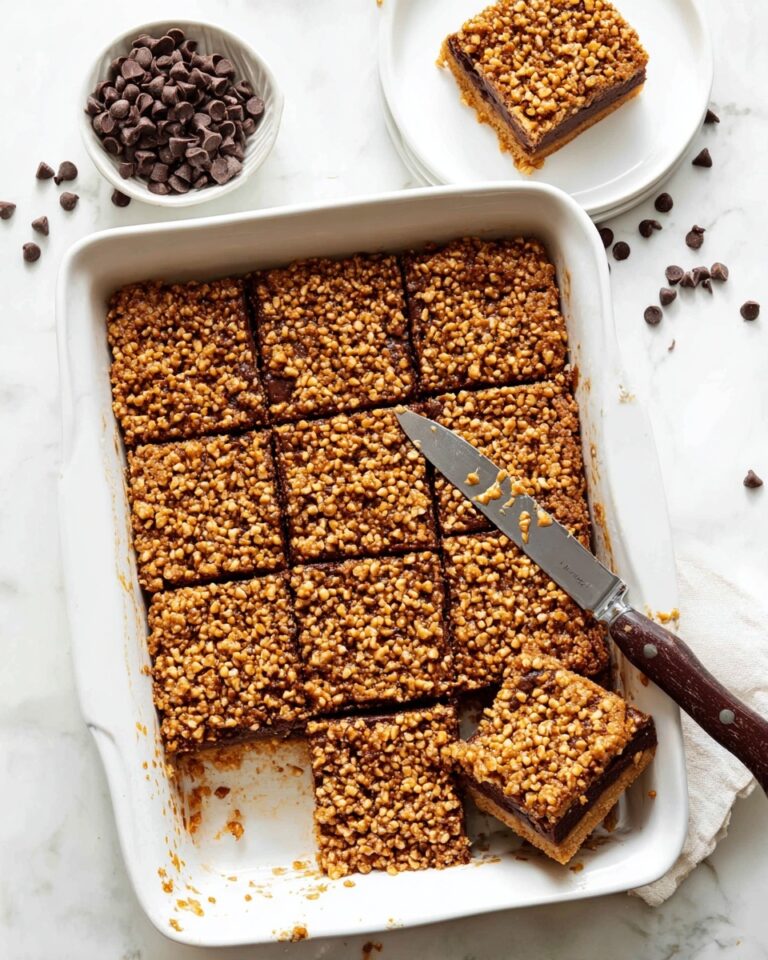 Chocolate Chip Toffee Fudge Bars Recipe
