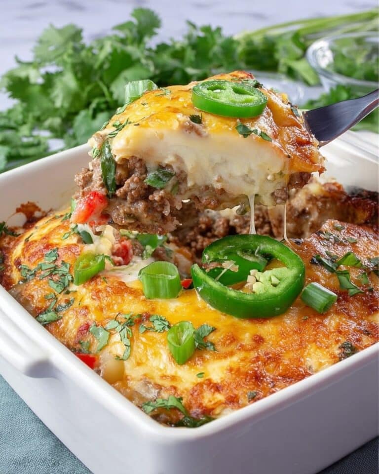 Keto Taco Casserole Recipe