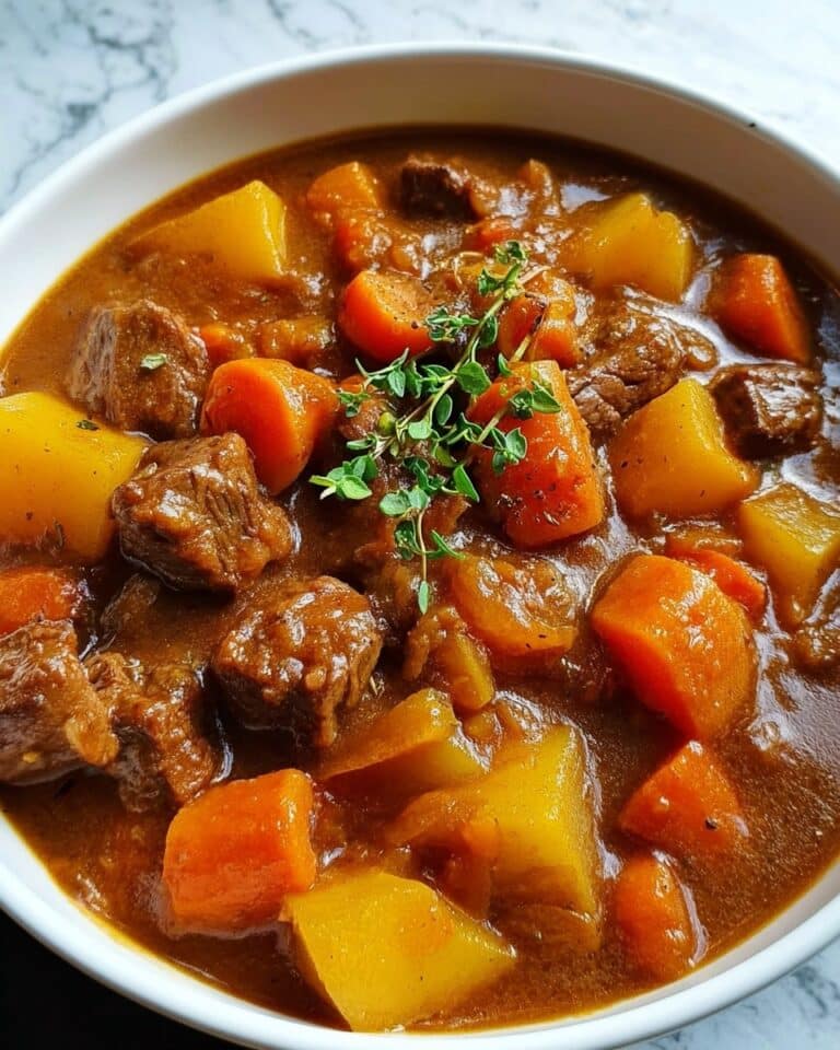 Autumn Harvest Beef Stew Recipe