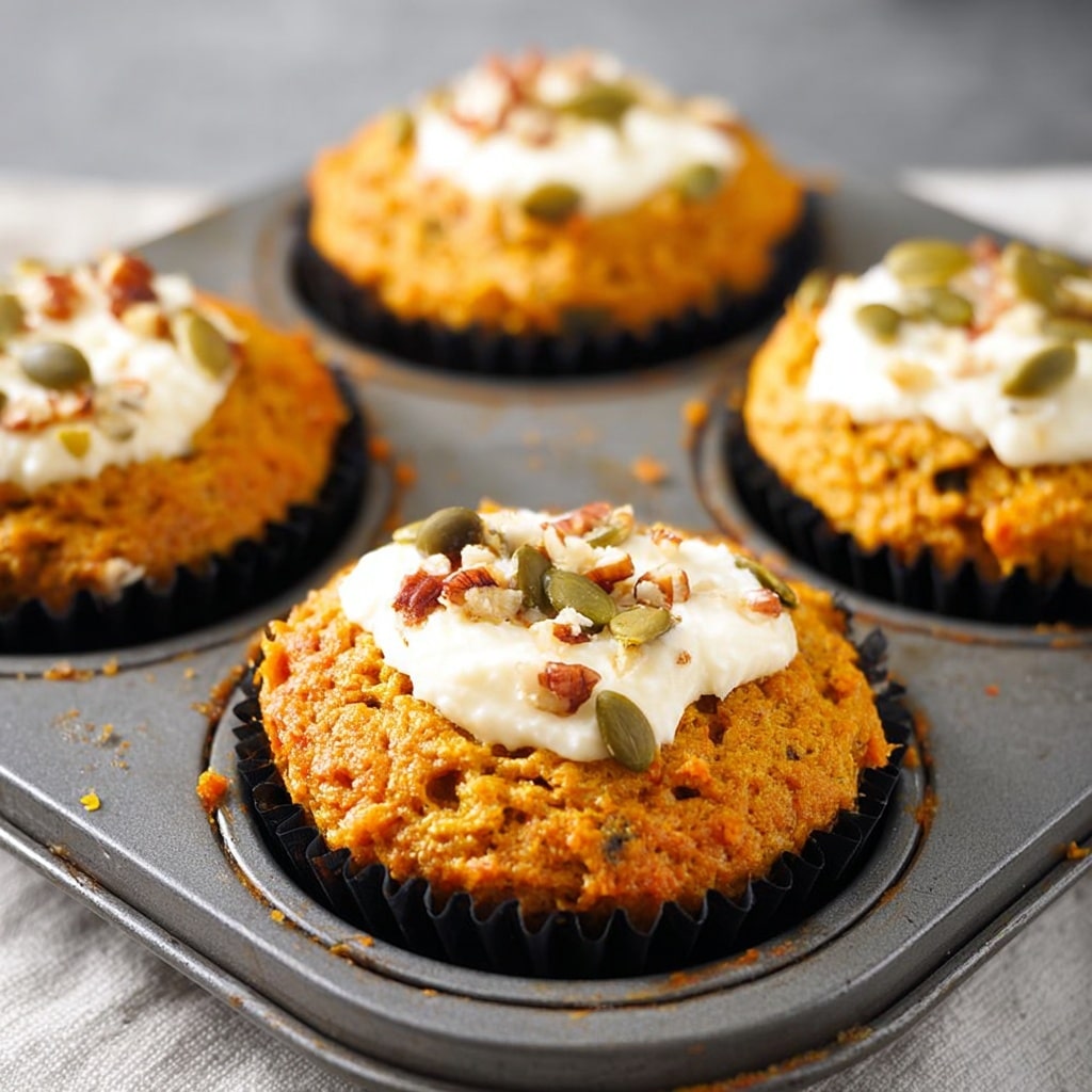 Pumpkin Cream Cheese Muffins Recipe - Recipe Image
