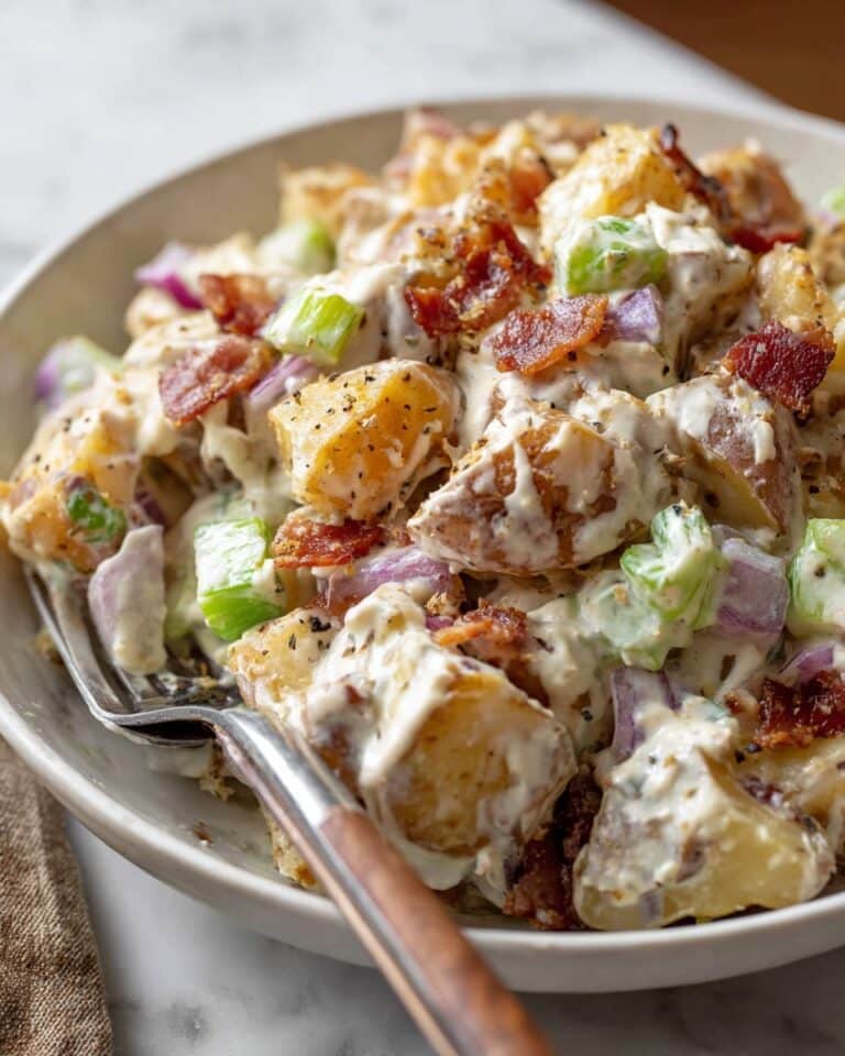 Jalapeno Popper Roasted Potato Salad Recipe