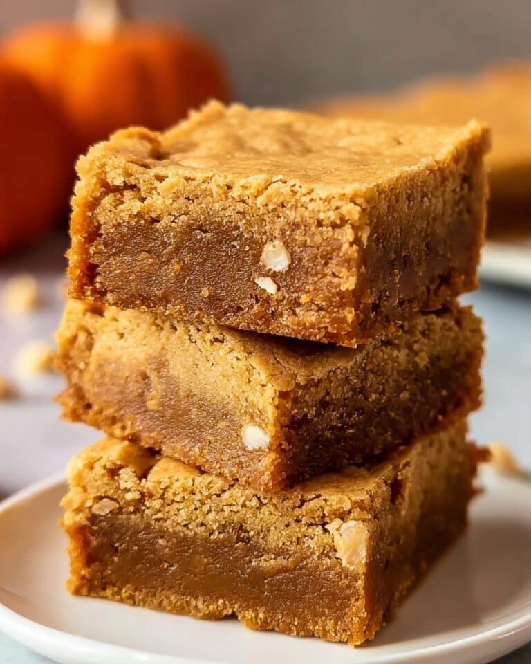 Pumpkin Spice Bliss Blondies Recipe