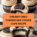 Delicious Oreo Cheesecake Cookie Cups Recipe