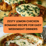 Zesty Lemon Chicken Romano Recipe for a Flavorful Feast Recipe