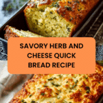 Herb and Cheese Quick Bread: Bake It in No Time! Recipe