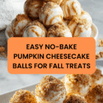 No-Bake Pumpkin Cheesecake Balls Recipe