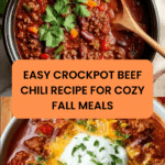 Crockpot Beef Chili Recipe