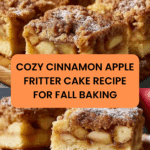 Cinnamon Apple Fritter Cake Recipe