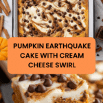Pumpkin Earthquake Cake Recipe