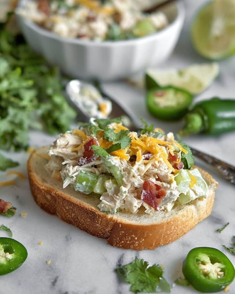 Keto Jalapeno Popper Cottage Cheese Chicken Salad Recipe