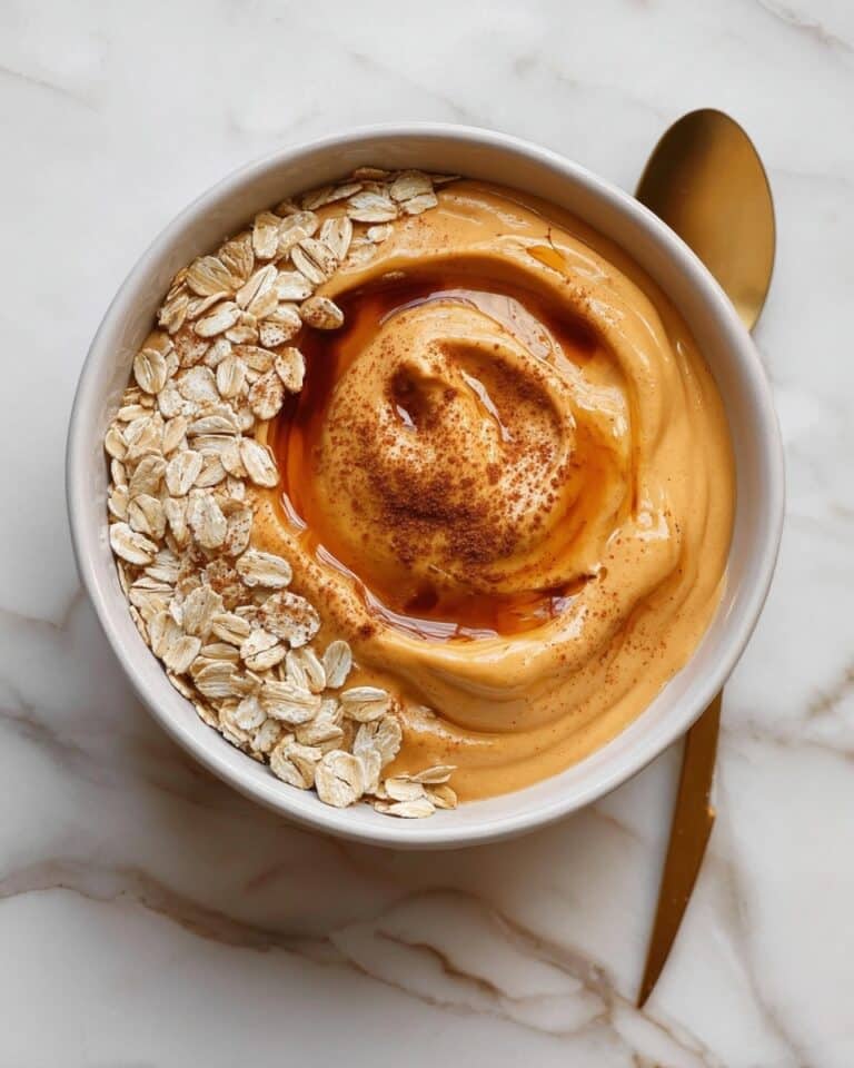 Pumpkin Whipped Cottage Cheese Breakfast Bowl Recipe