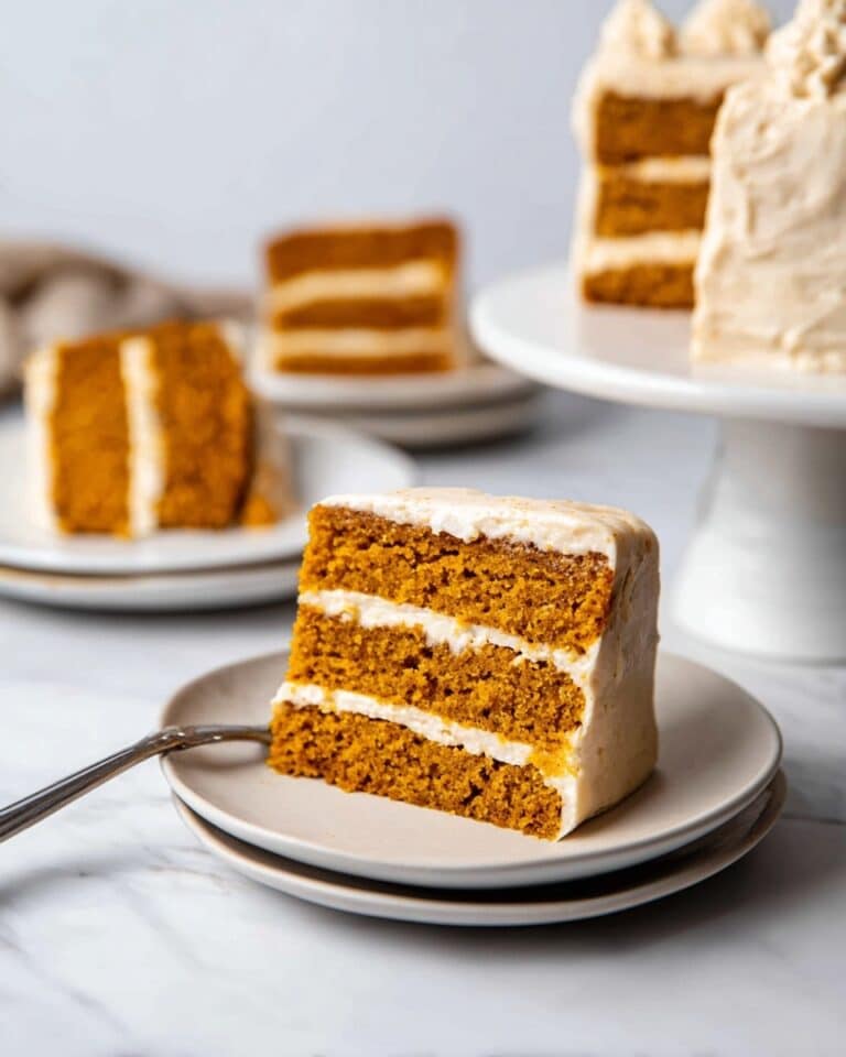 Pumpkin Cake with Cinnamon Cream Cheese Frosting Recipe