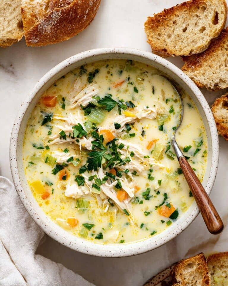 Creamy Chicken Noodle Soup Recipe