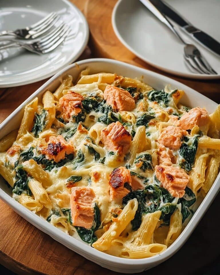 Spinach Salmon Pasta Recipe