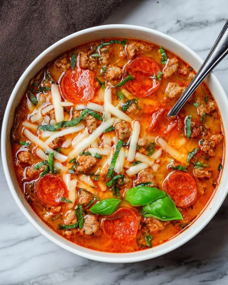 Pizza Soup Recipe
