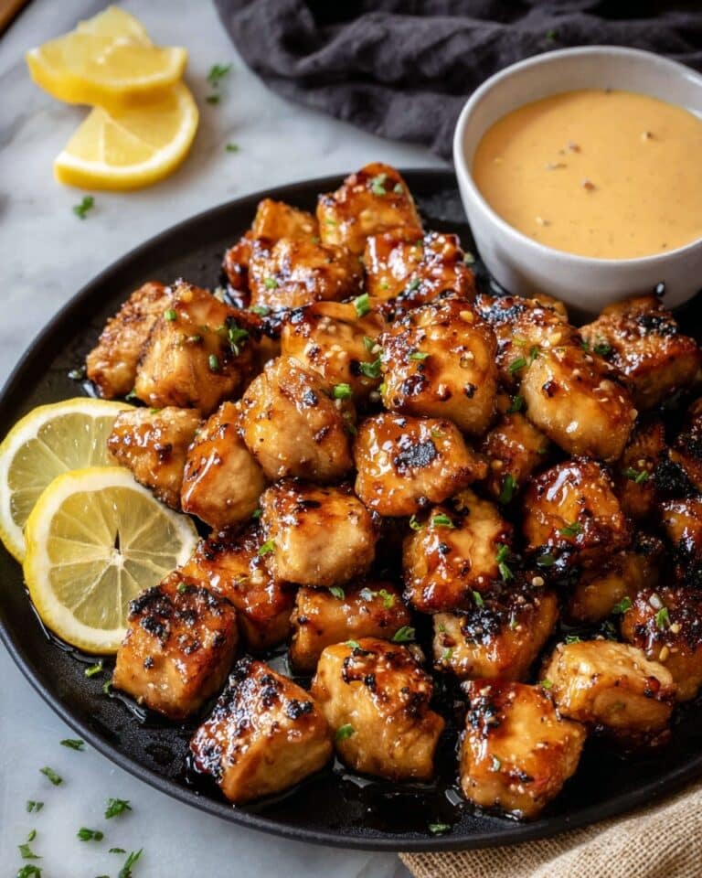 Air Fryer Bang Bang Salmon Bites Recipe