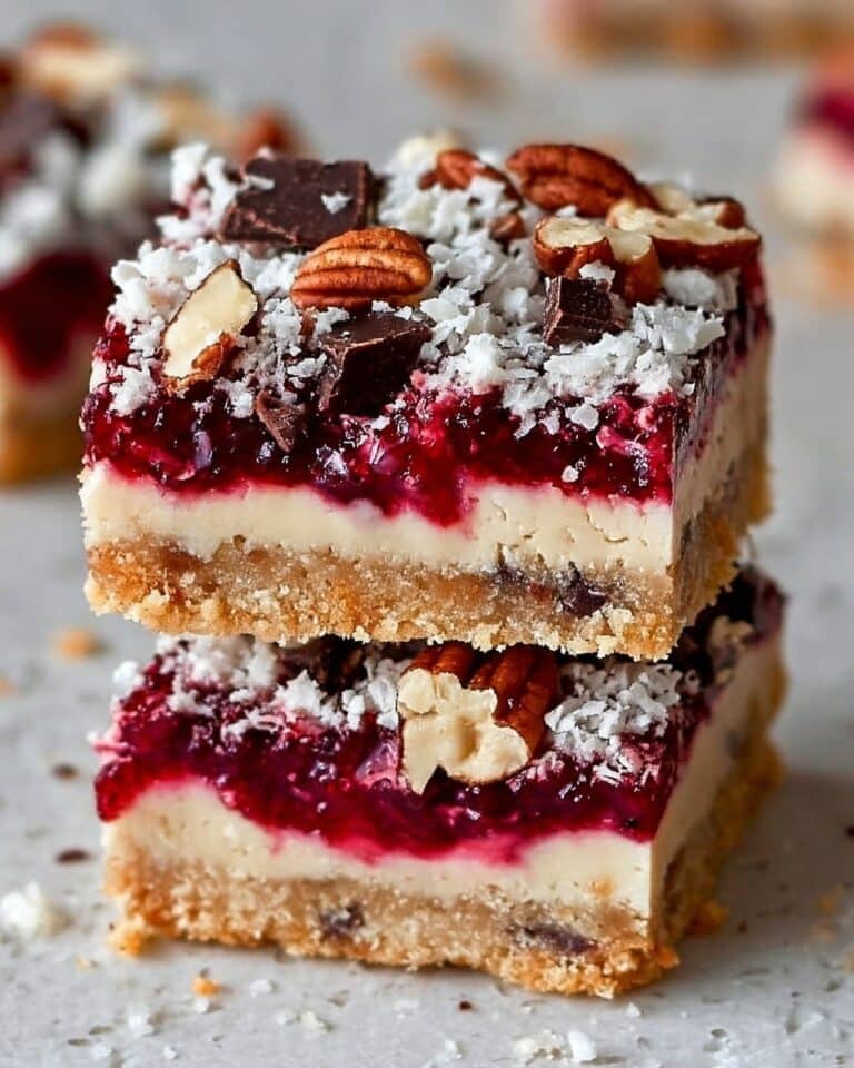 Raspberry Coconut Magic Bars Recipe