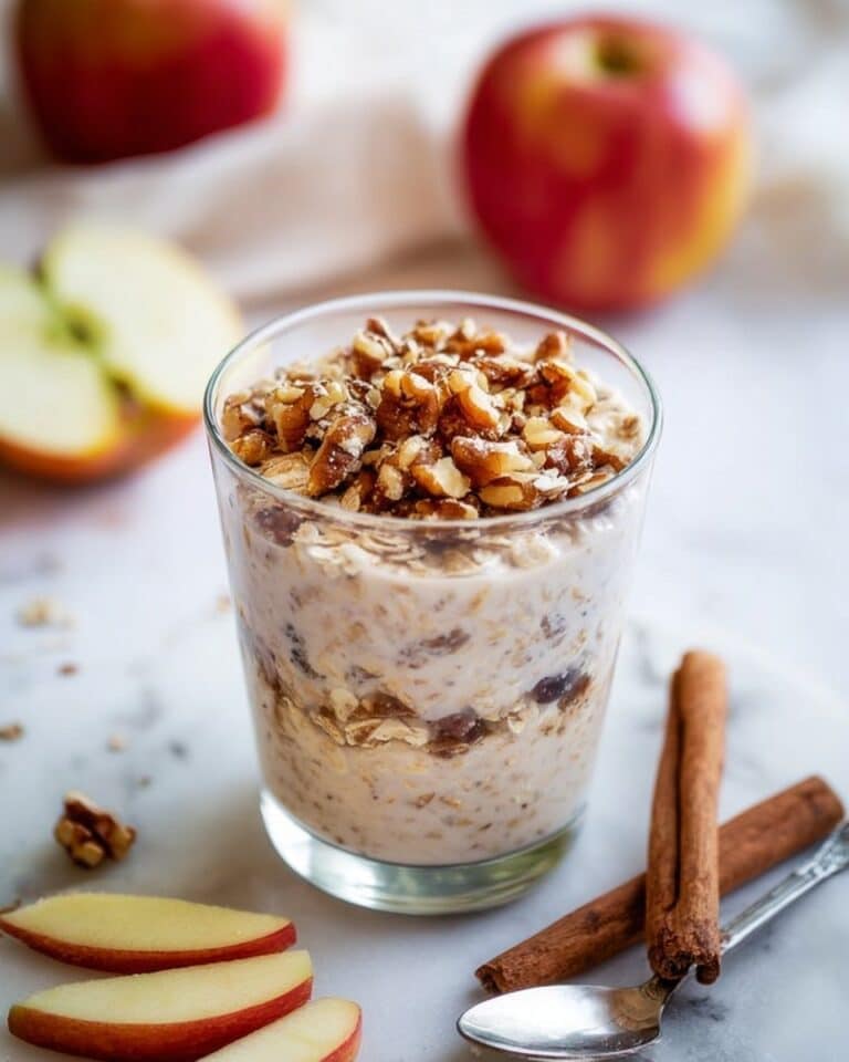 Apple Pie Overnight Oats Recipe