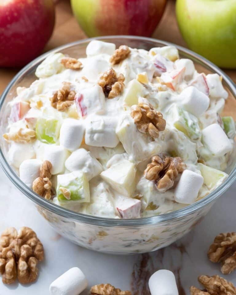 Cheesecake Apple Salad Fluff Recipe