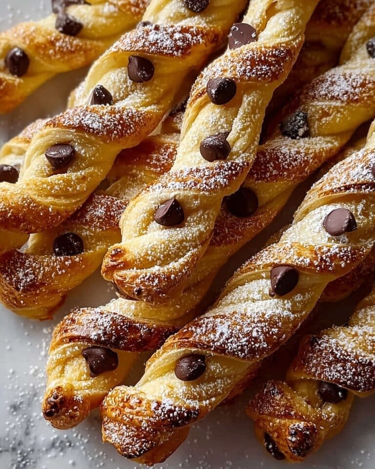 Chocolate Chip Cookie Dough Twists Recipe
