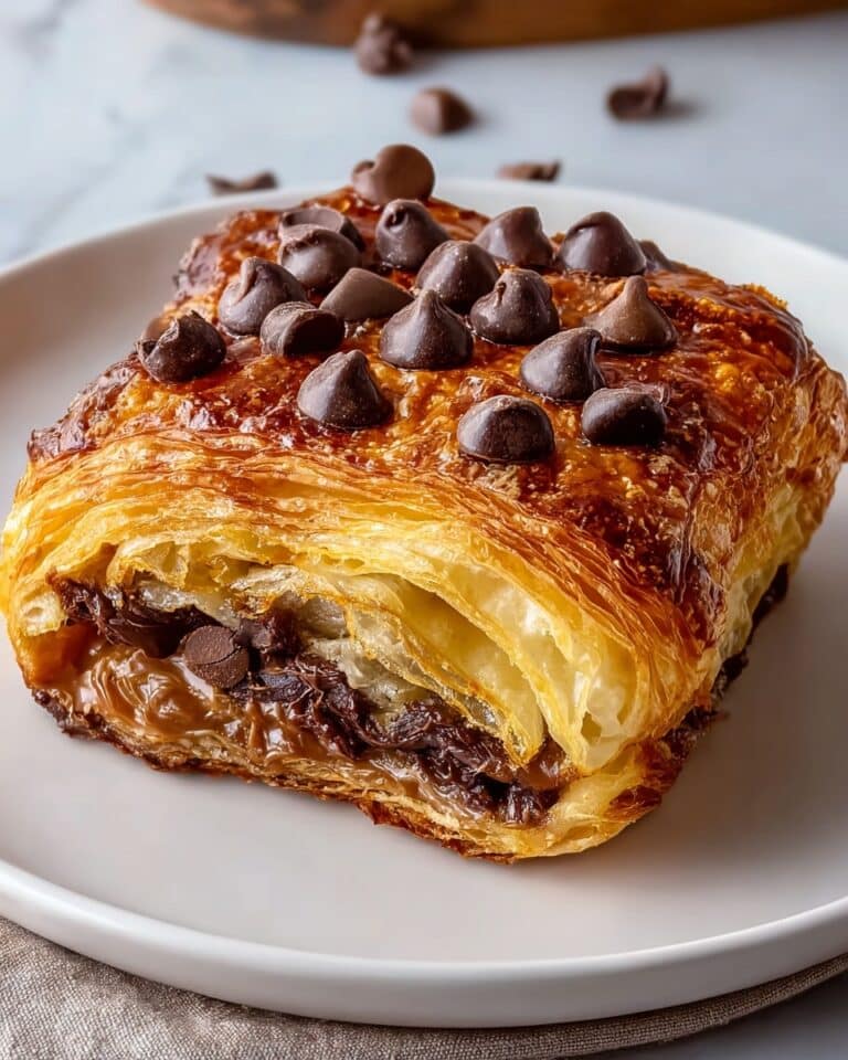 Decadent Chocolate Croissant Breakfast Bake Recipe