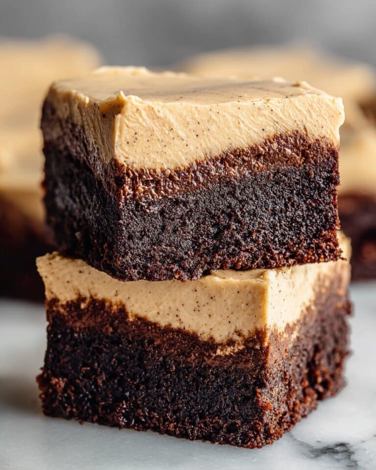 Frosted Coffee Brownies Recipe